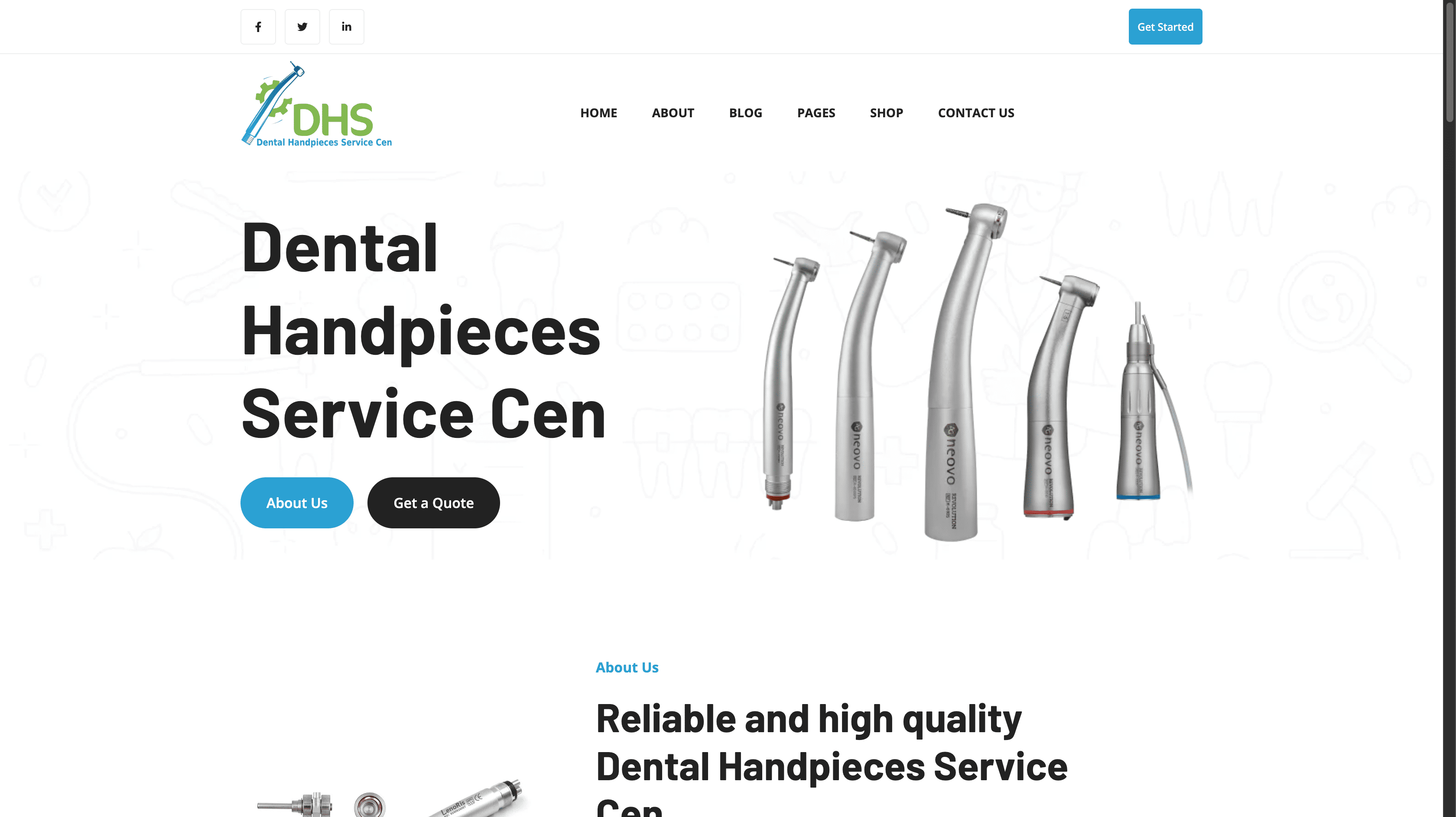 Dental Handpieces Service Center